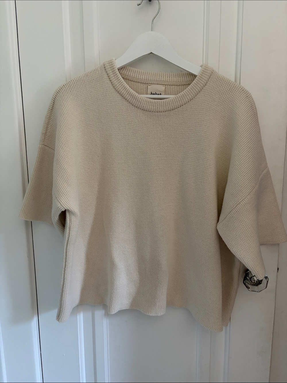 Babaa • Jumper No. 35 in Natural Cotton (OS)